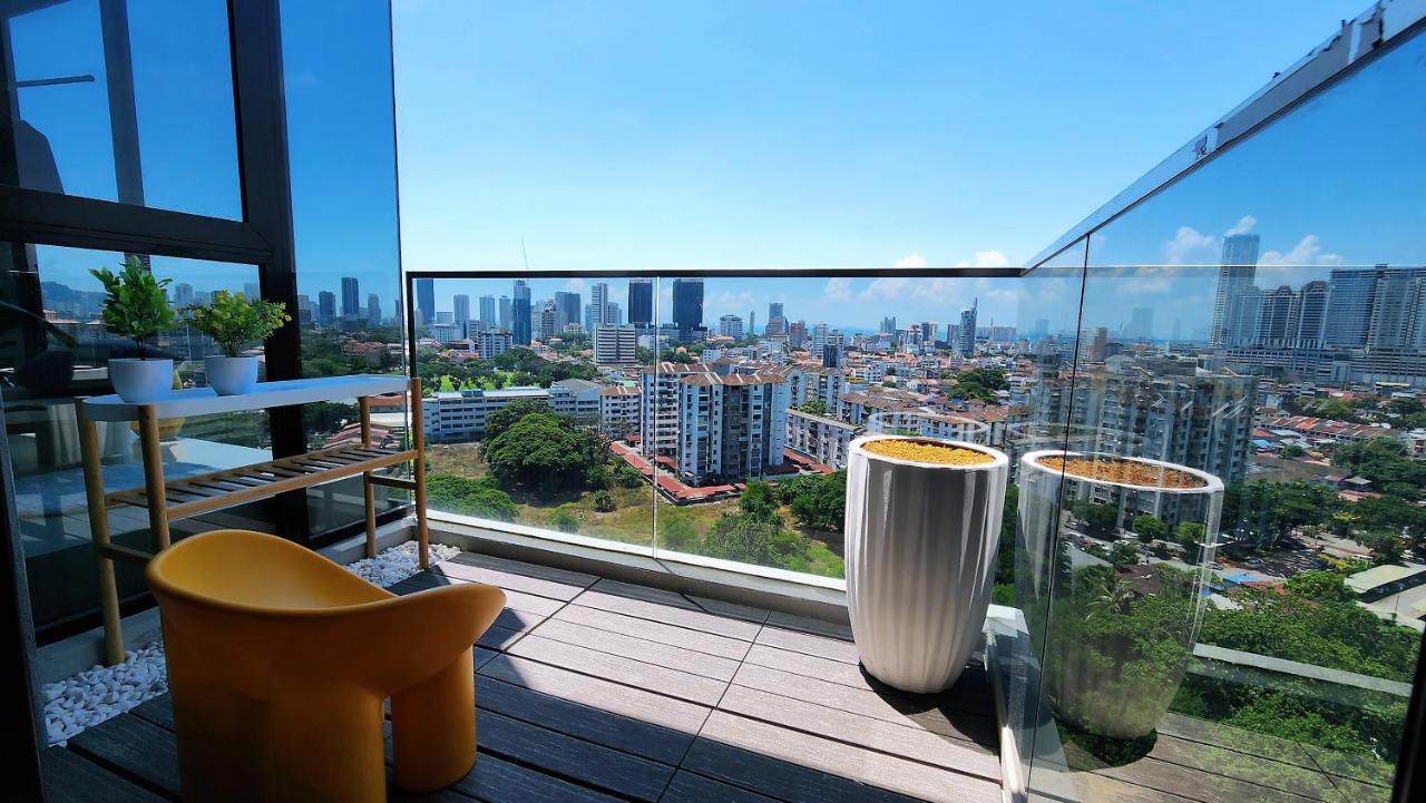 Skypool With Seaview 8Pax Beacon Executive Suites - Georgetown City Centre - 3Km To Komtar Ngoại thất bức ảnh